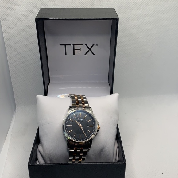 Women’s TFX by Bulova rose gold and silver - Picture 2 of 4